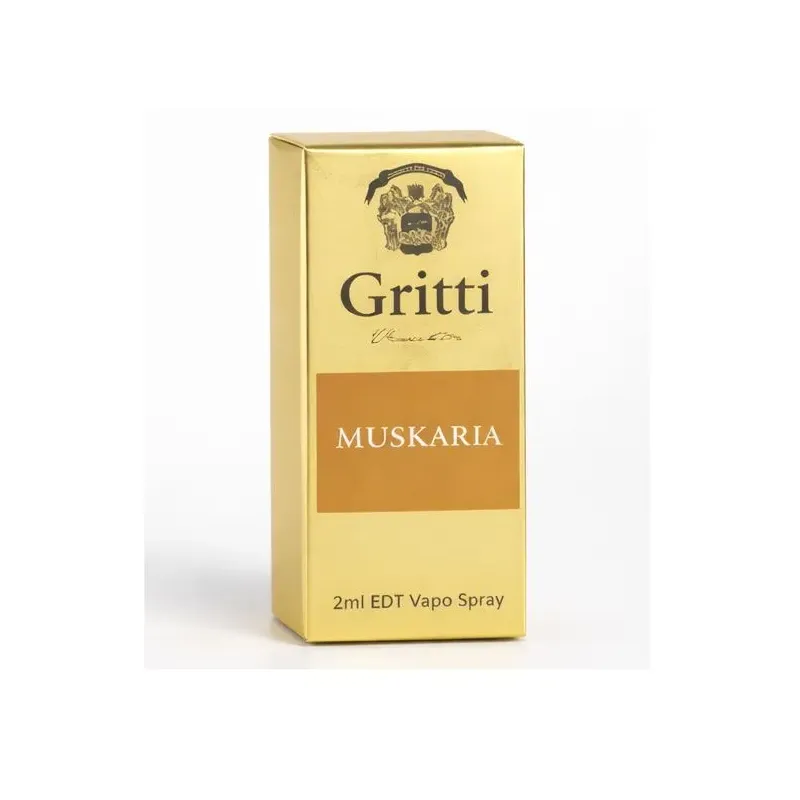 Oficiálna vzorka parfumu Gritti Muskaria 2 ml 0,06 fl. oz.